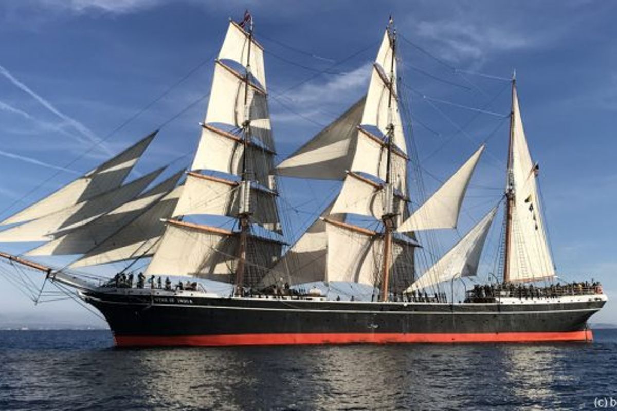 Still sailing after 155 years: Sailed twenty-one times around the world